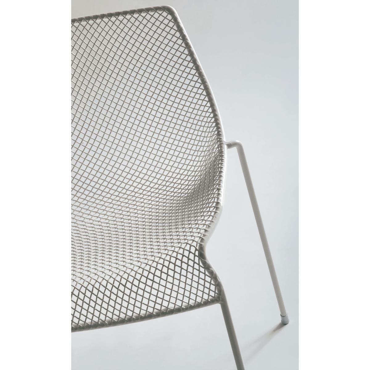 Heaven Stacking chair - Metal by Emu White – image 3