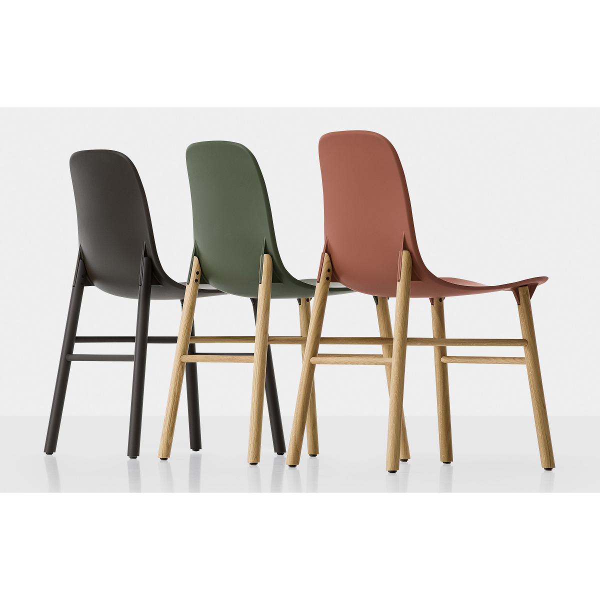 Sharky Outdoor Chair - Plastic & metal legs by Kristalia White – image 3