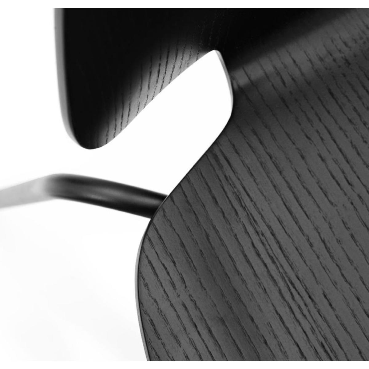 My Chair Stacking chair - Set of 4 by Normann Copenhagen Black – image 5