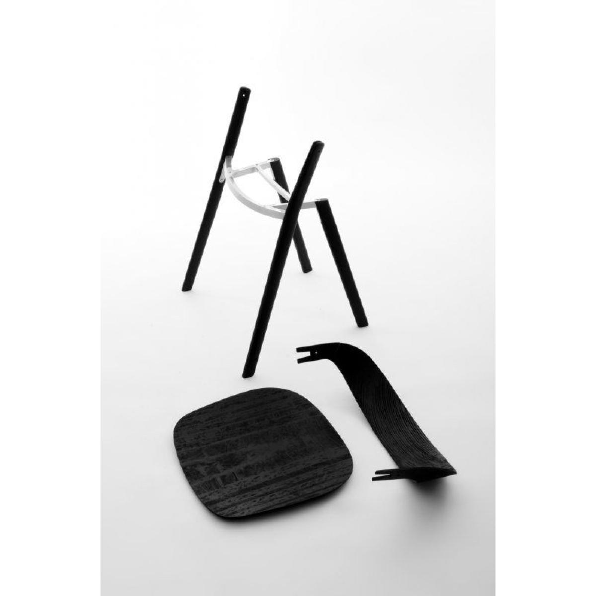 Pila Stacking chair - Wood by Magis Natural wood – image 4