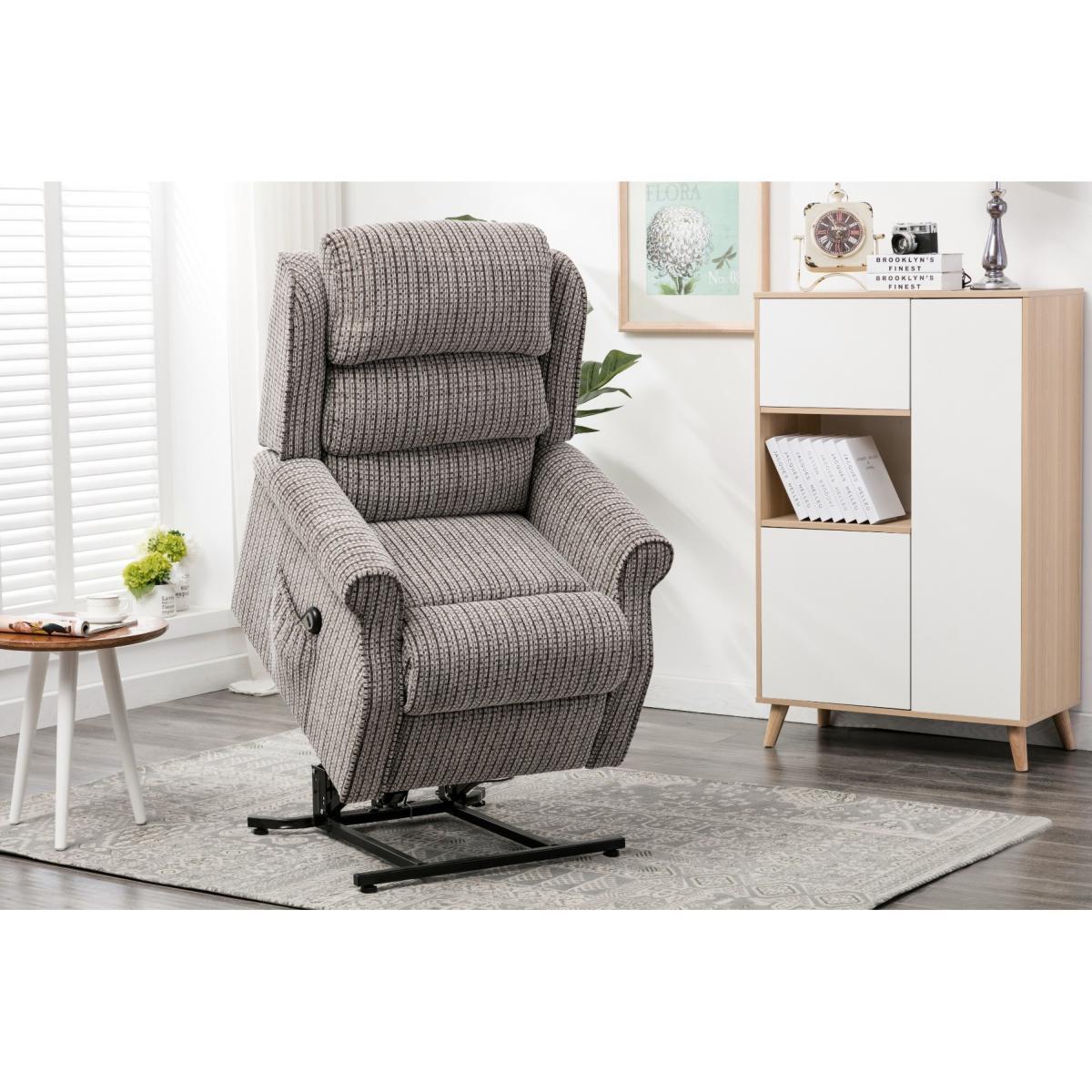 Westgate Natural Fabric Electric Lift and Tilt Chair – image 2