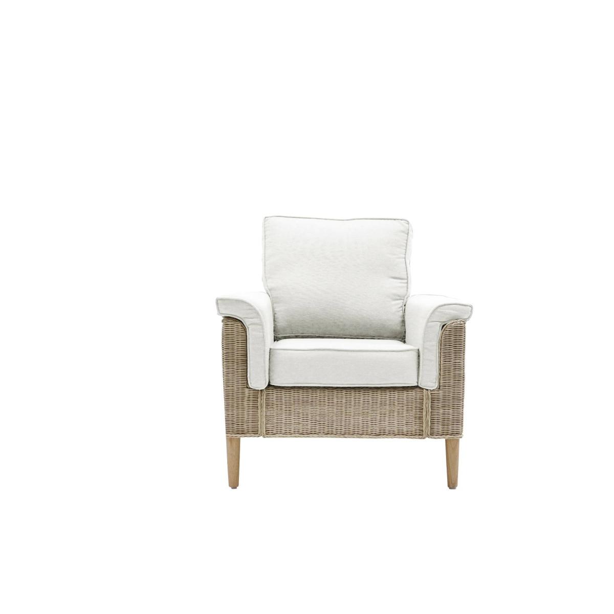 Airdrie Upholstered Chair Light Natural Wash – image 2