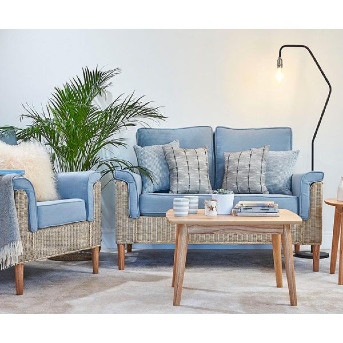 Airdrie Upholstered Chair Light Natural Wash – image 3