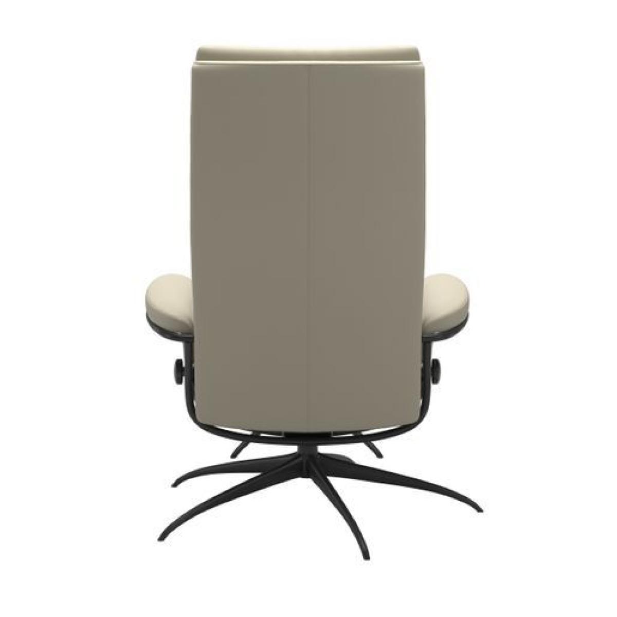 Stressless Tokyo High Back Star Chair W/Footstool – image 3