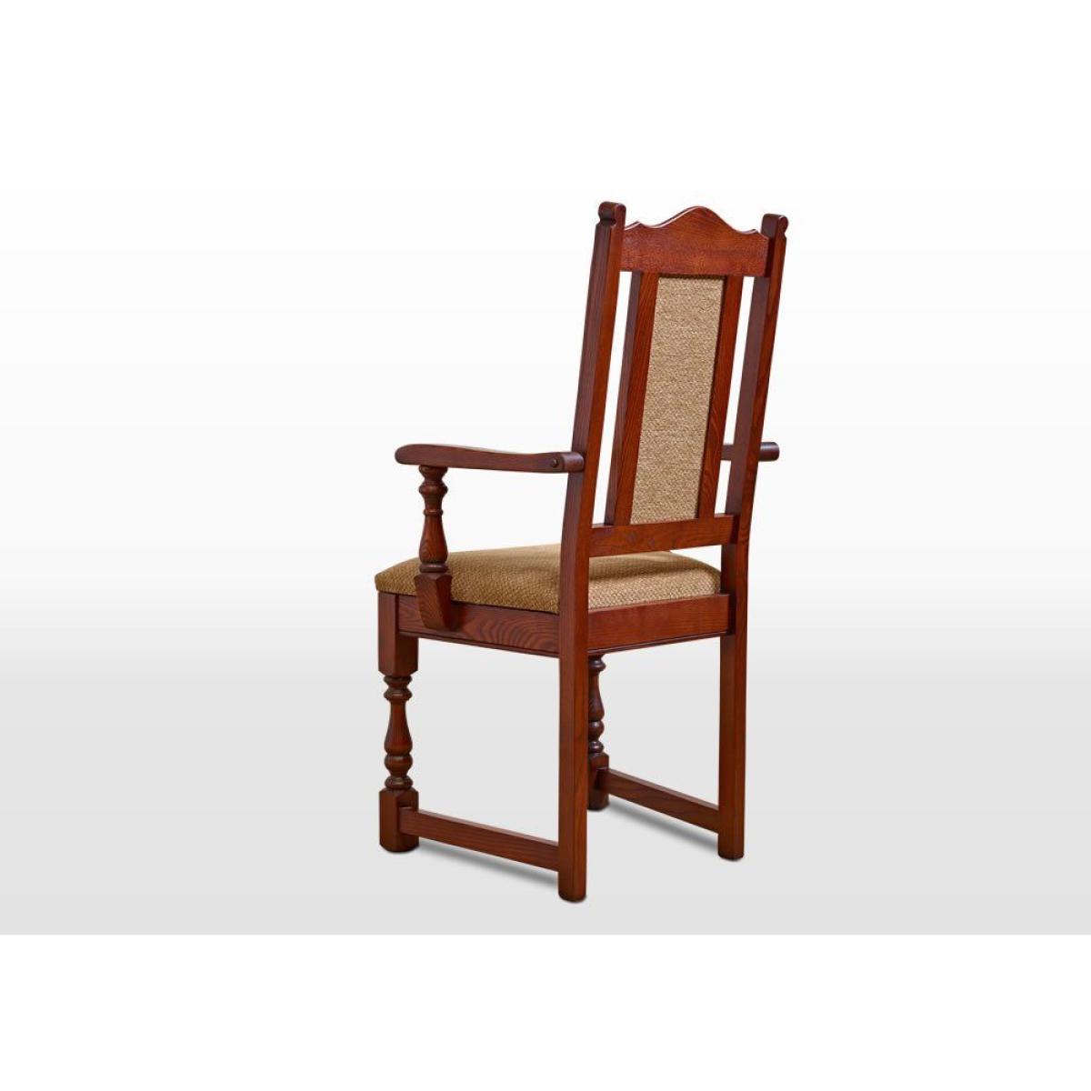 Wood Bros Old Charm Fabric Carver Chair (OC2068) – image 4