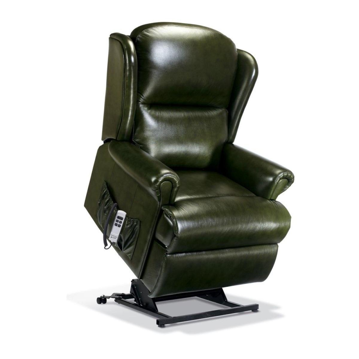 Sherborne Malvern Royale Leather 2 Motor Rise And Recliner Chair – image 2