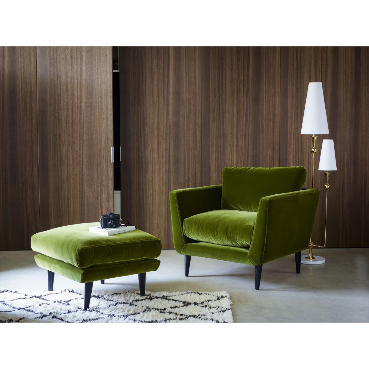 Holly Loveseat in Peacock Plush Tweed Boucle - sofa.com – image 2