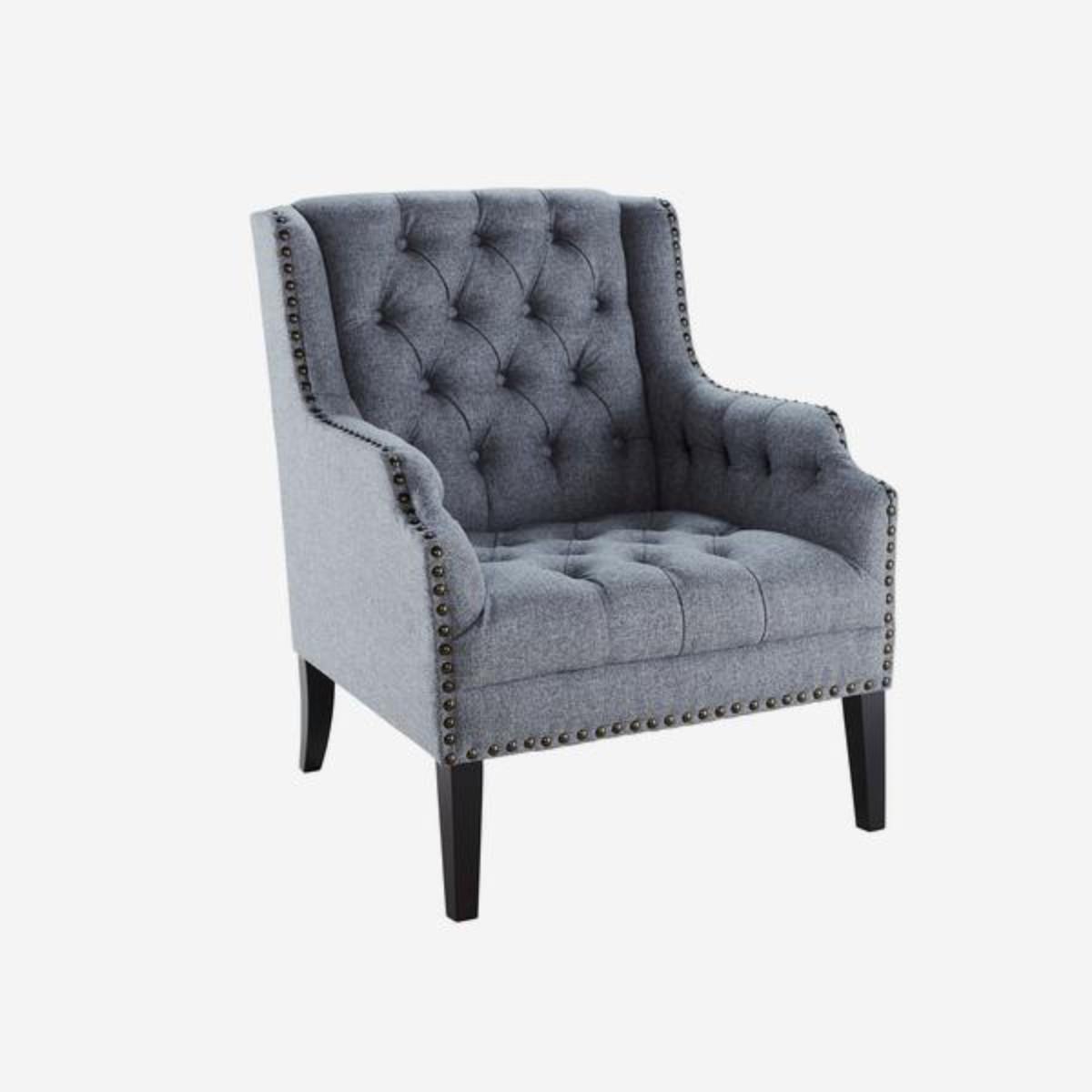 Andrew Martin | Bassett Chair Grey – image 2