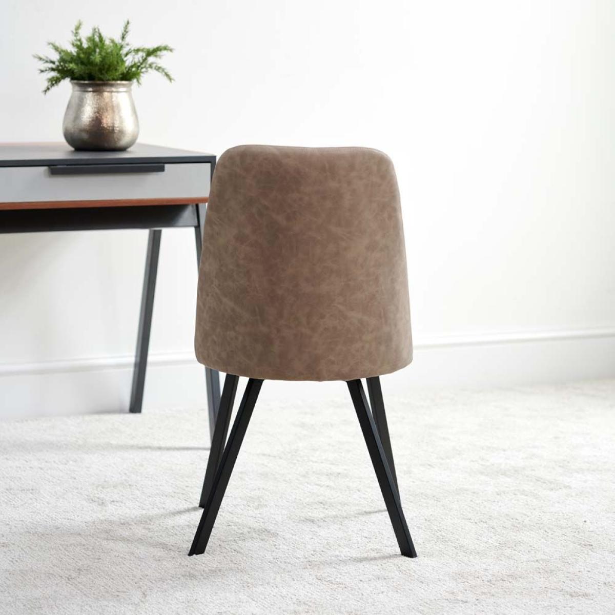 Jaden Set of 2 Dining Chairs - Elk – image 2