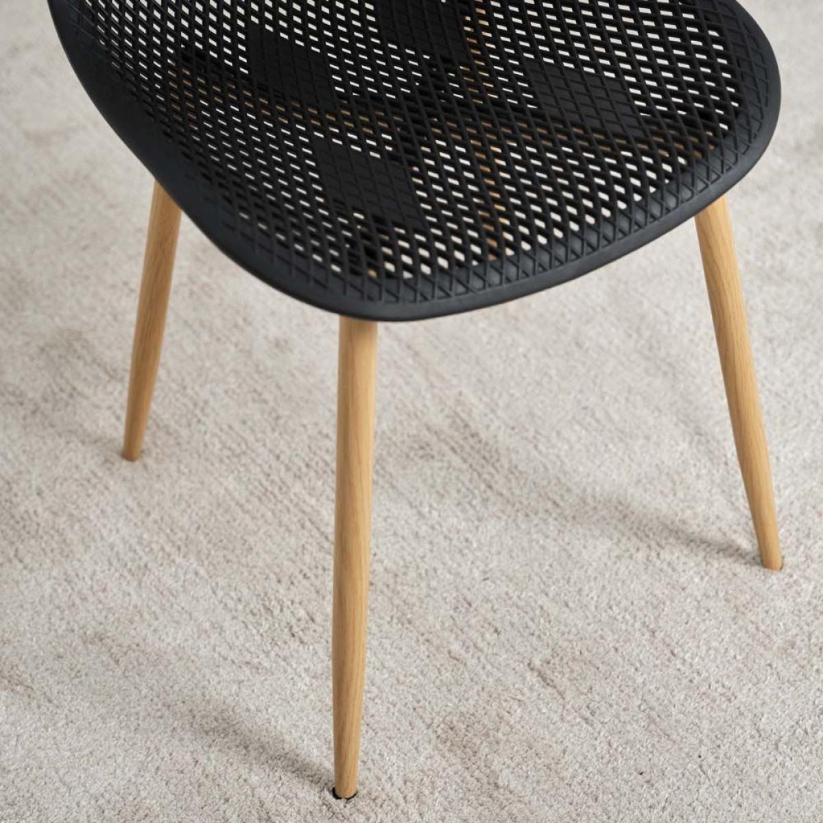 Aster Dining Chair Black Set of 2 – image 6