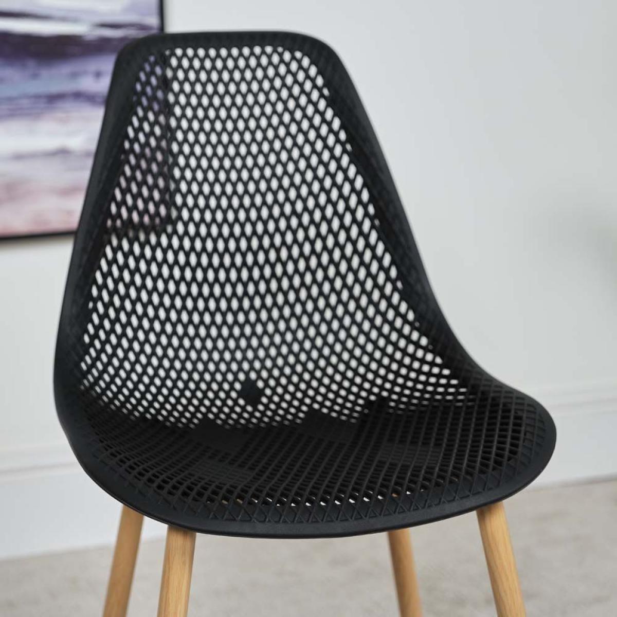Aster Dining Chair Black Set of 2 – image 7