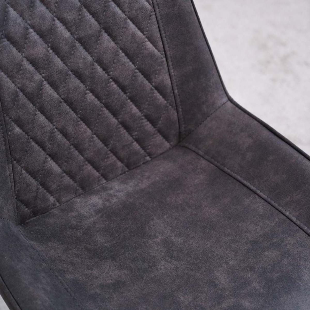 Finnick Chair Dark Grey Set of 2 – image 5