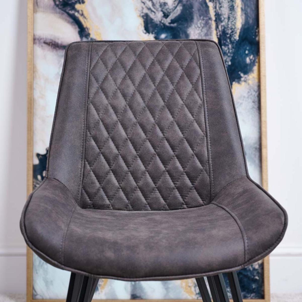 Finnick Chair Dark Grey Set of 2 – image 7