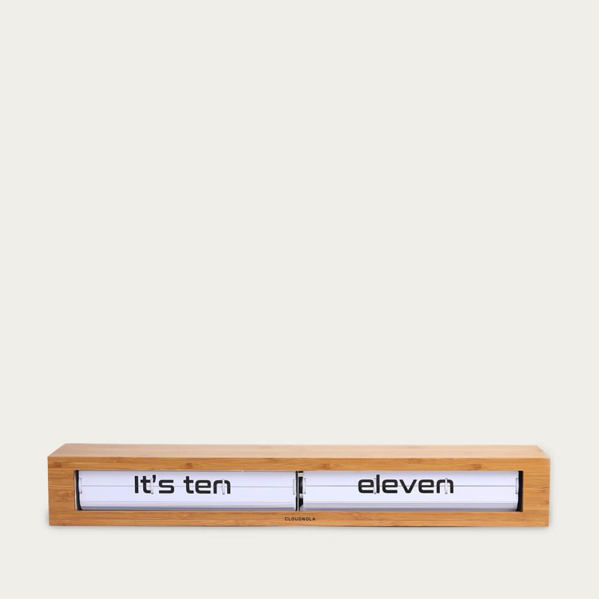 Bamboo White Texttime – image 1