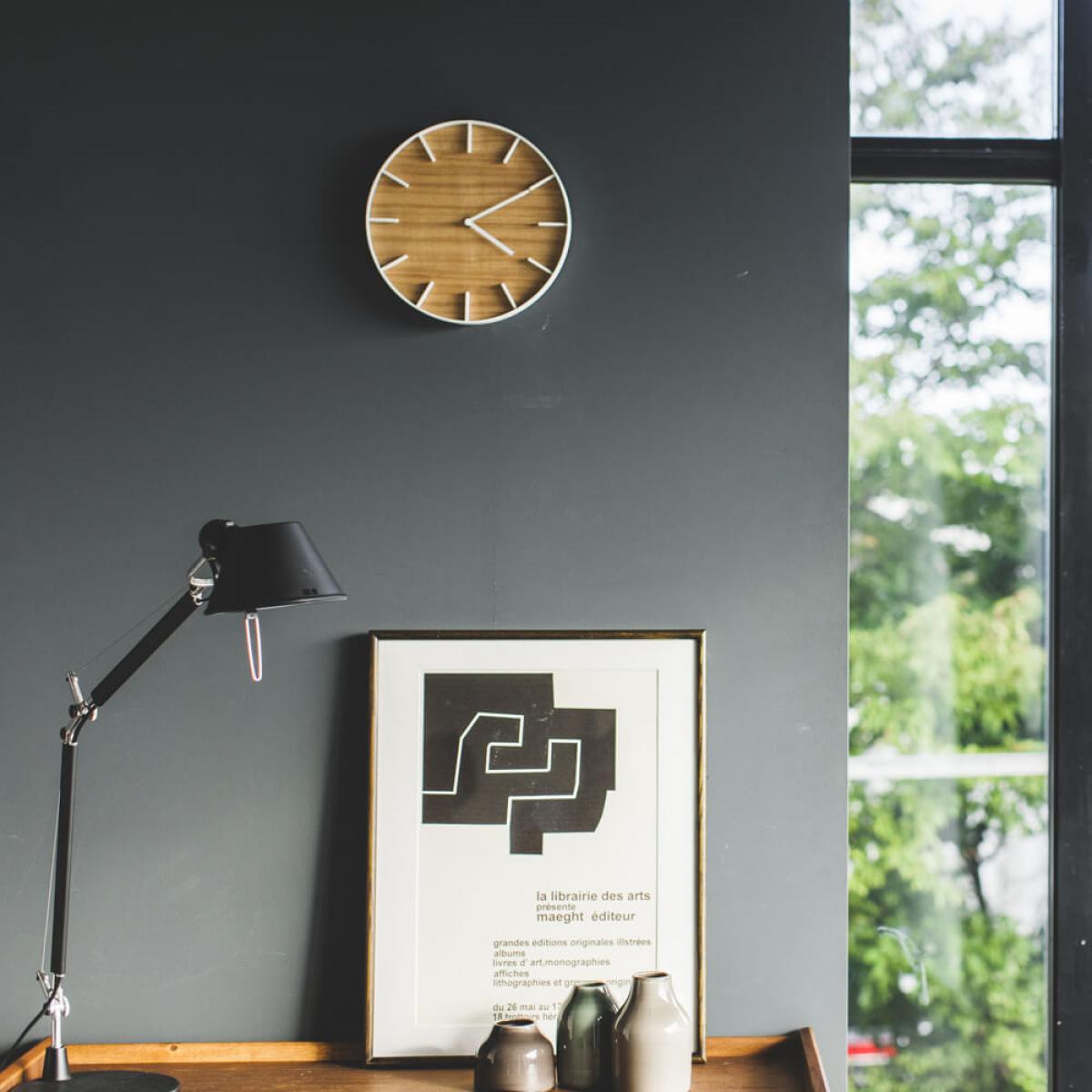 White Rin Wall Clock – image 8