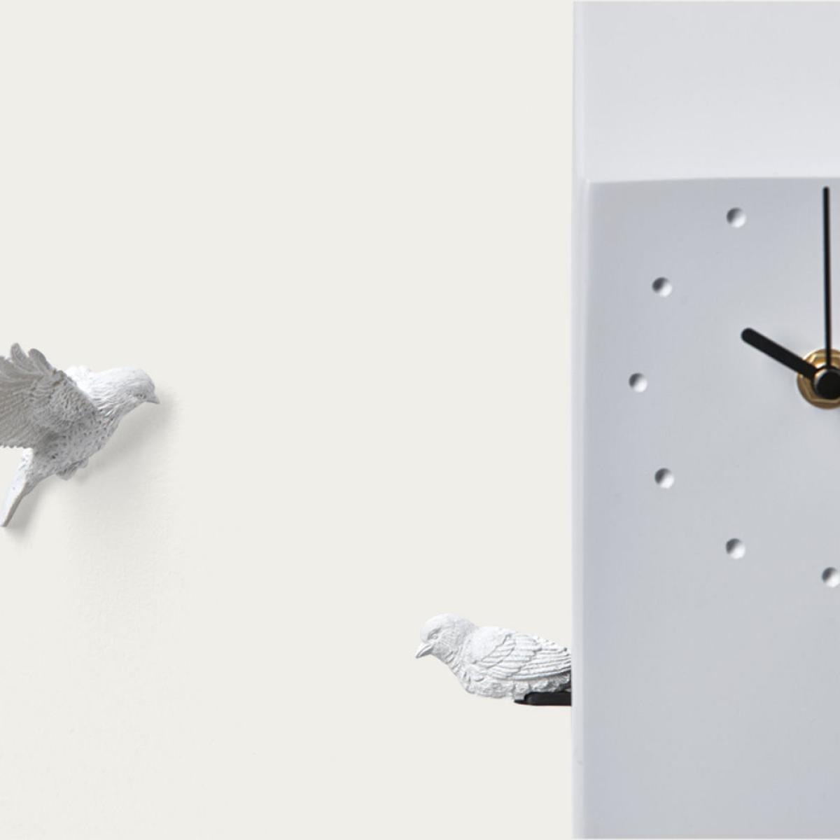 Grey Cuckoo Home Clock – image 4