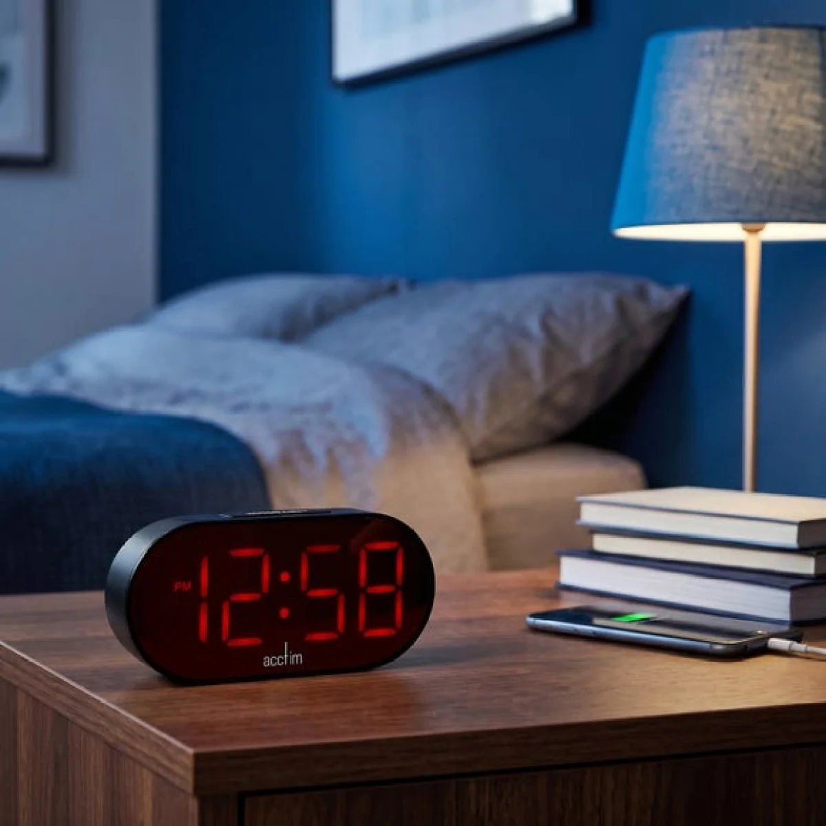 Acctim Jared Wireless LED Alarm Clock – image 2