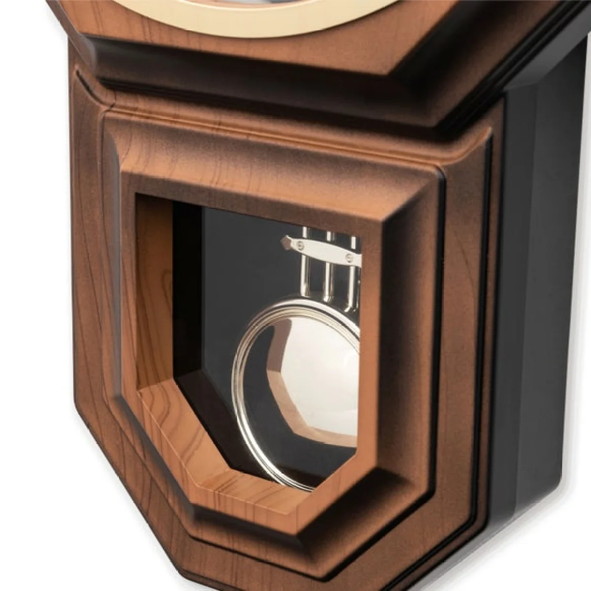 Acctim Yarnton Radio Controlled Wood Effect Pendulum Clock – image 2