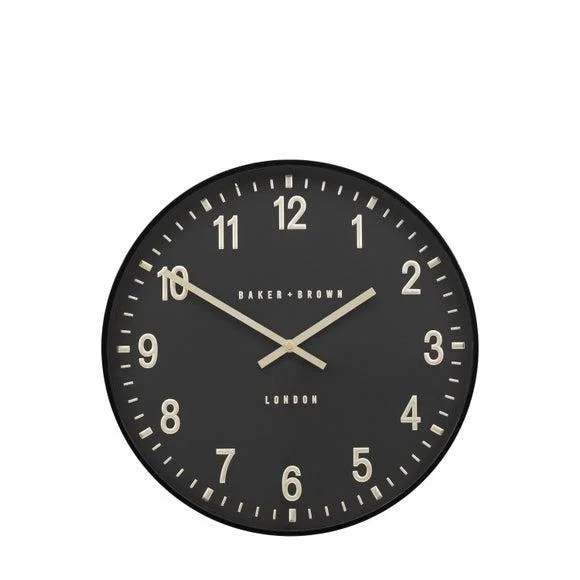 Cedar & Sage Cambridge Round Wall Clock – image 4