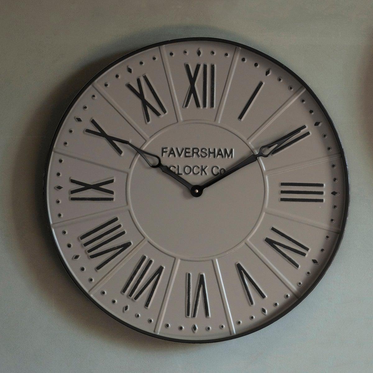 Burnett Stone Clock Cream – image 1