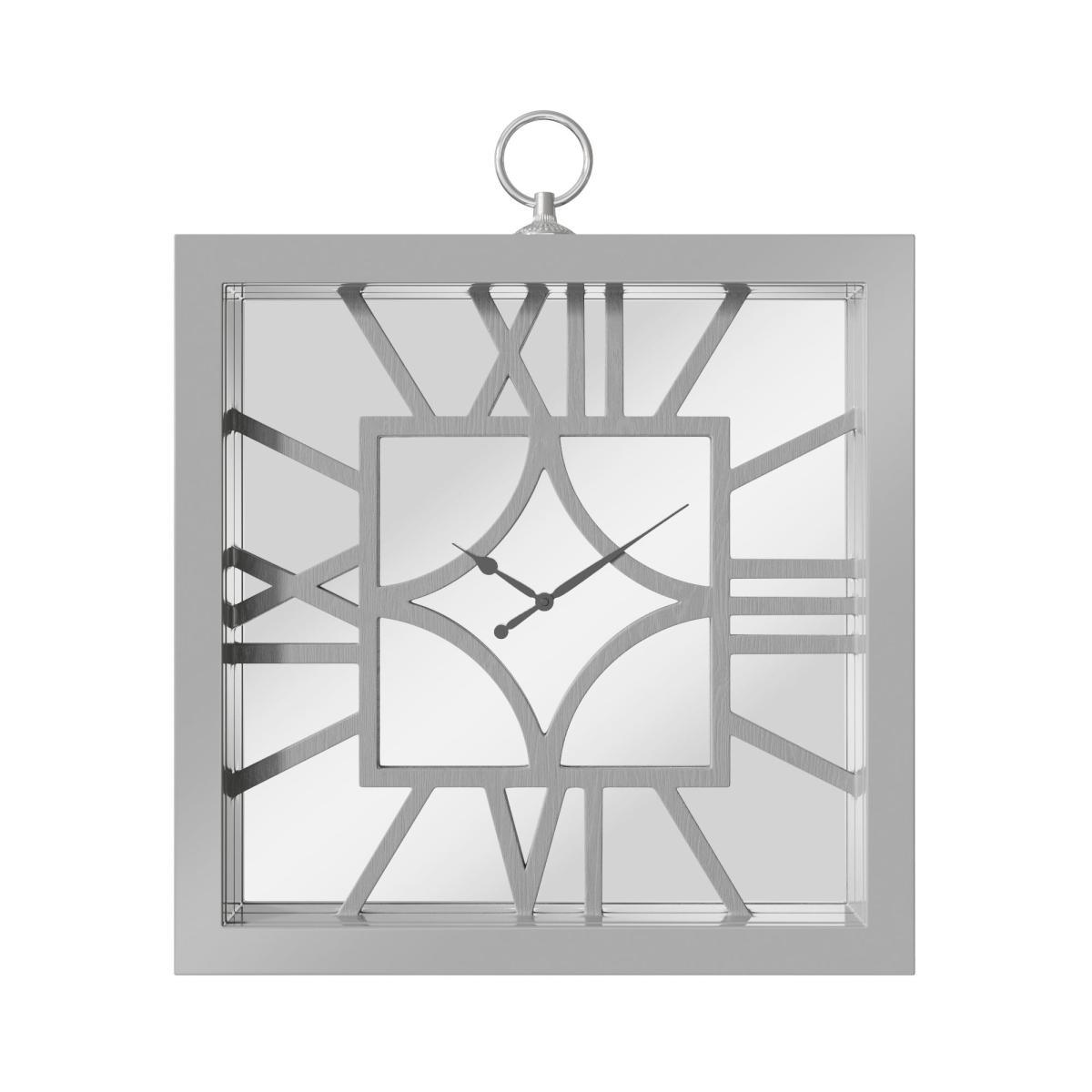Delphi Wall Clock Grey – image 2