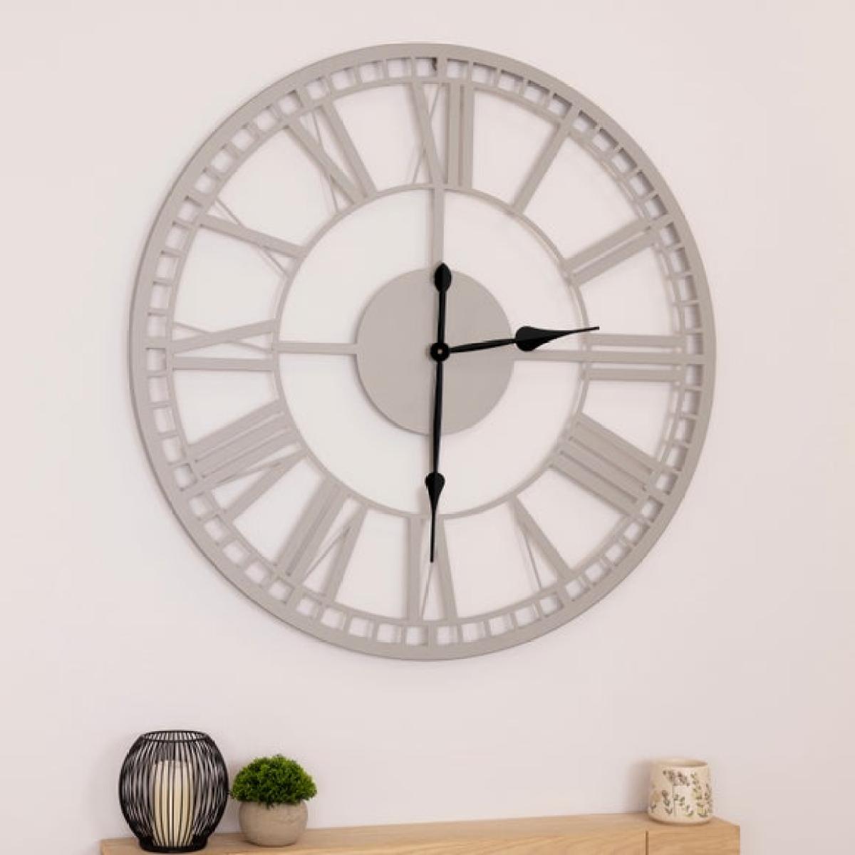 Charles Bentley Malham Indoor Outdoor Round Skeleton Wall Clock – image 3