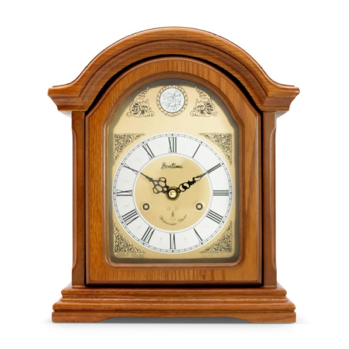 Acctim Redbridge Radio Controlled Chiming Wood Mantel Clock – image 2