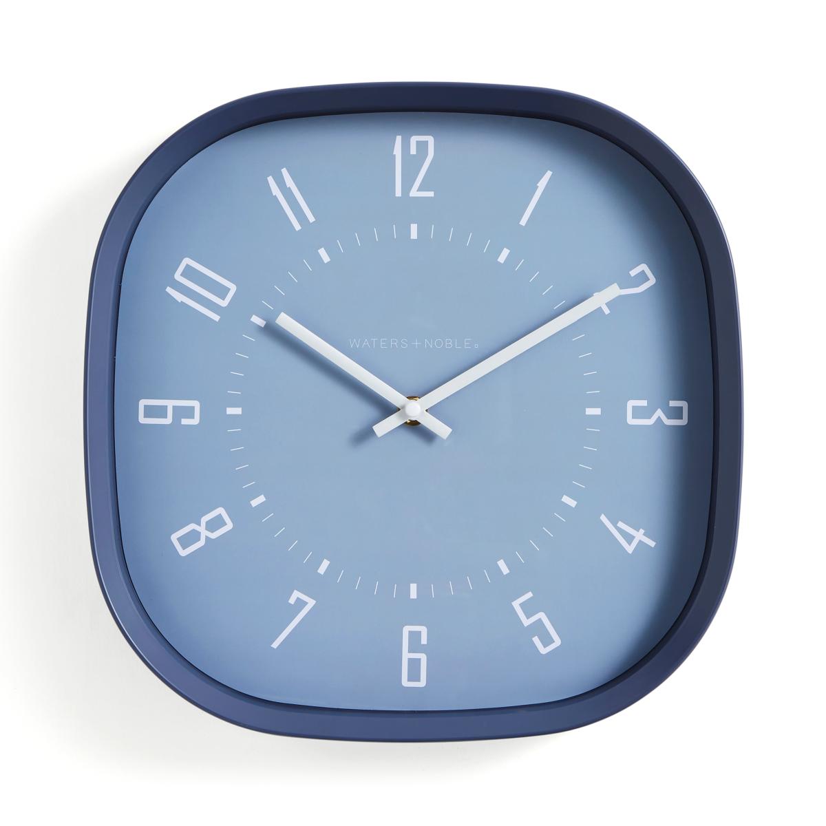 Squoval Wall Clock Blue – image 3