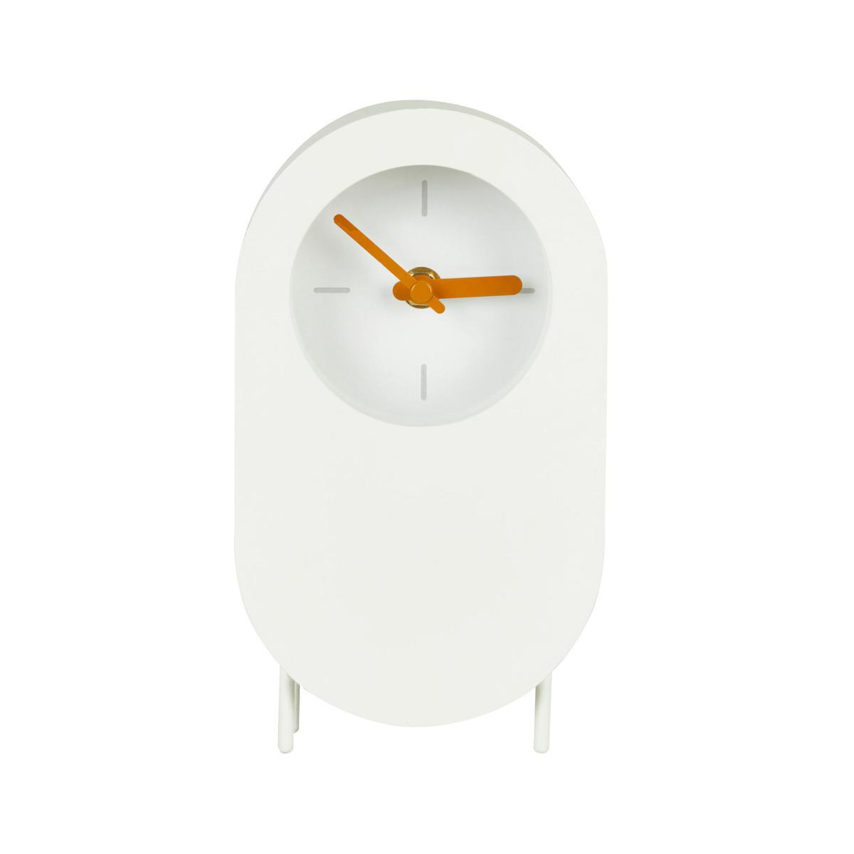 White Lozenge Clock White – image 3