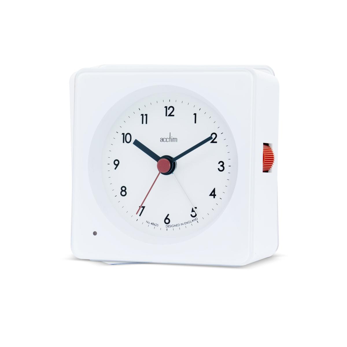 Acctim Barber Alarm Clock White – image 2