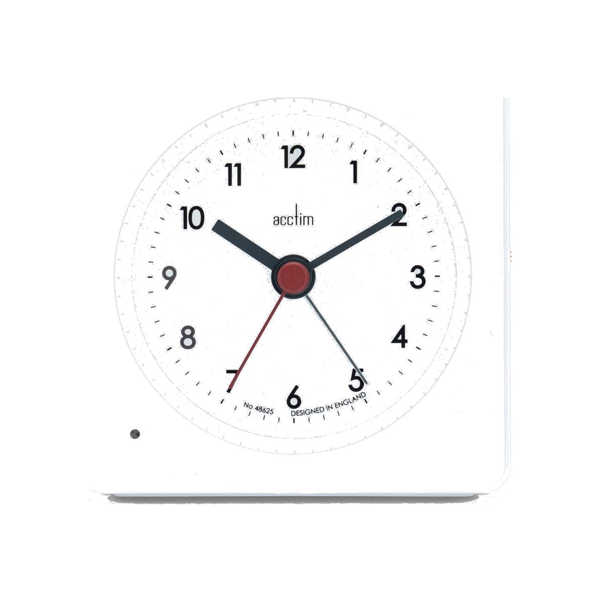 Acctim Barber Alarm Clock White – image 1
