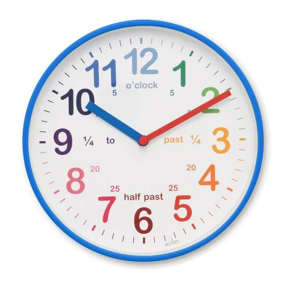 Acctim Wickford Time Teaching Kids Wall Clock – image 2