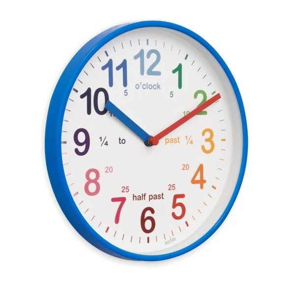 Acctim Wickford Time Teaching Kids Wall Clock – image 3
