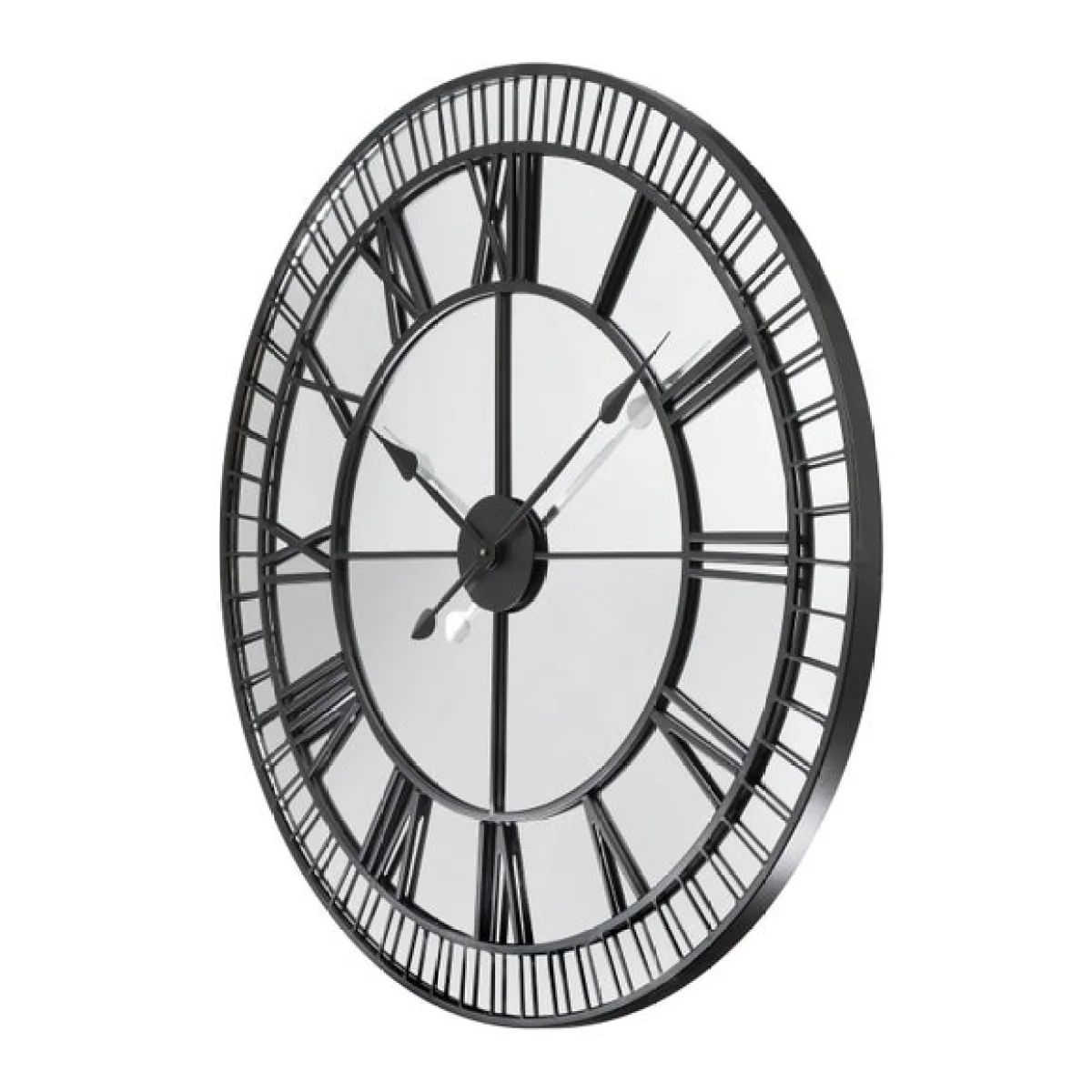 Charles Bentley Windermere Indoor Outdoor Mirrored Skeleton Wall Clock – image 7
