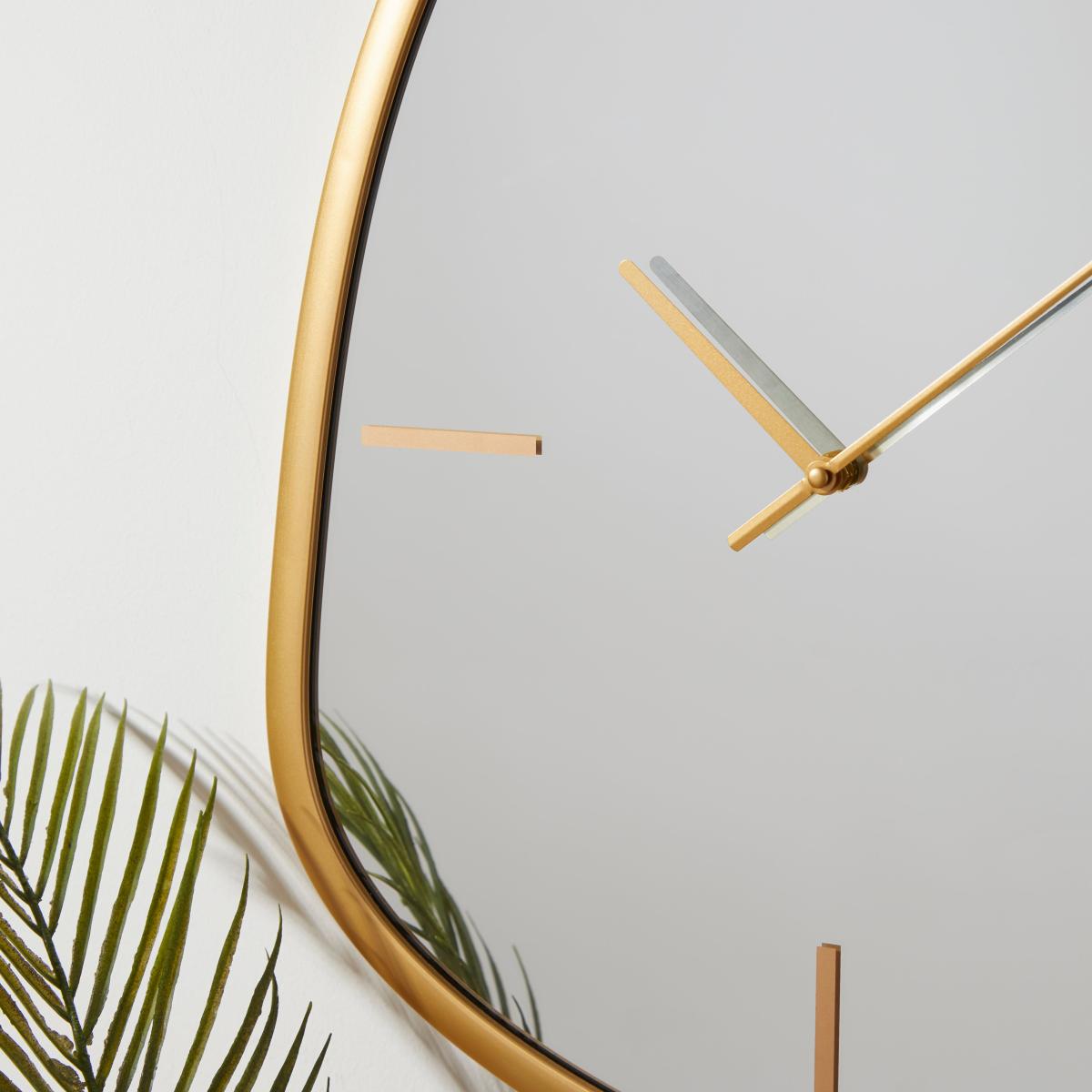 Gold Pebble Clock Gold – image 2