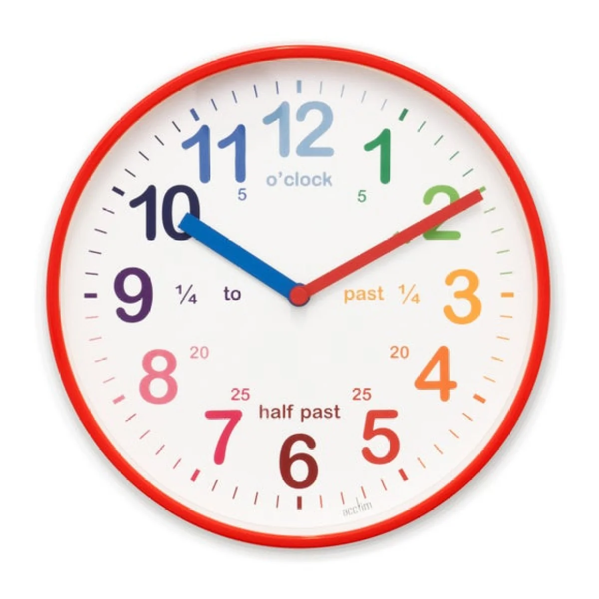 Acctim Wickford Time Teaching Kids Wall Clock – image 2
