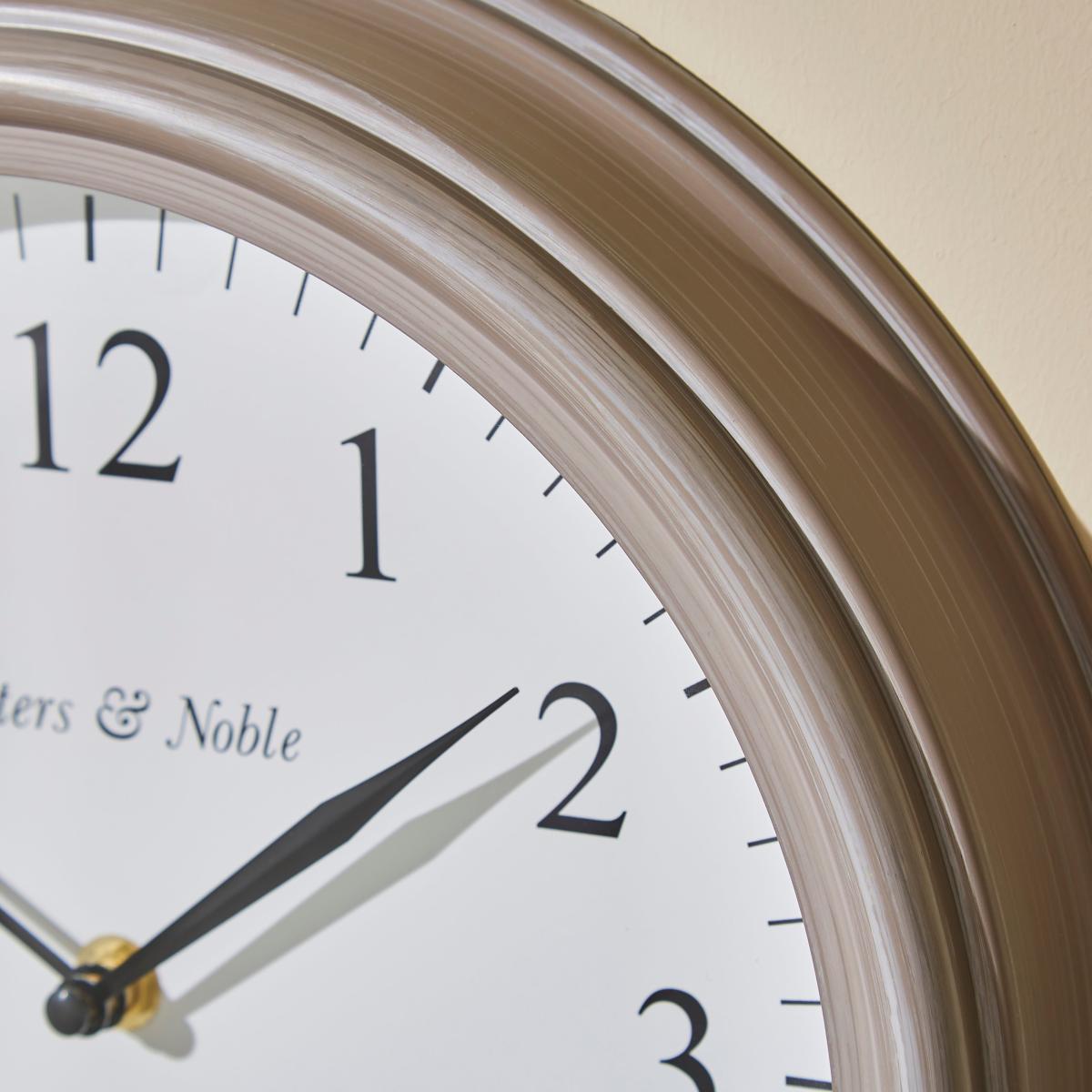 Distressed Grey Wall Clock – image 2