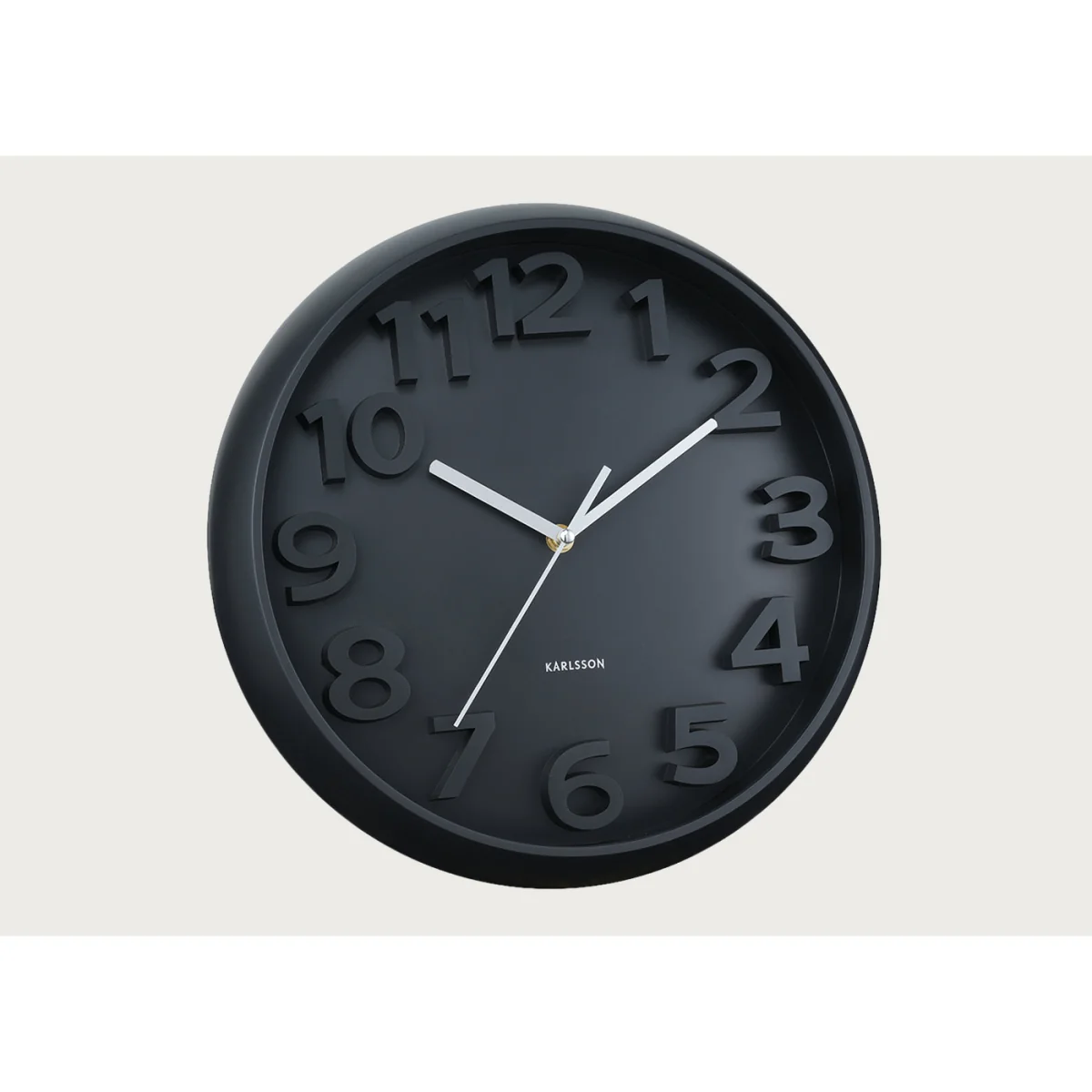 Heal's Elevated Classic Numbers Wall Clock Black – image 4