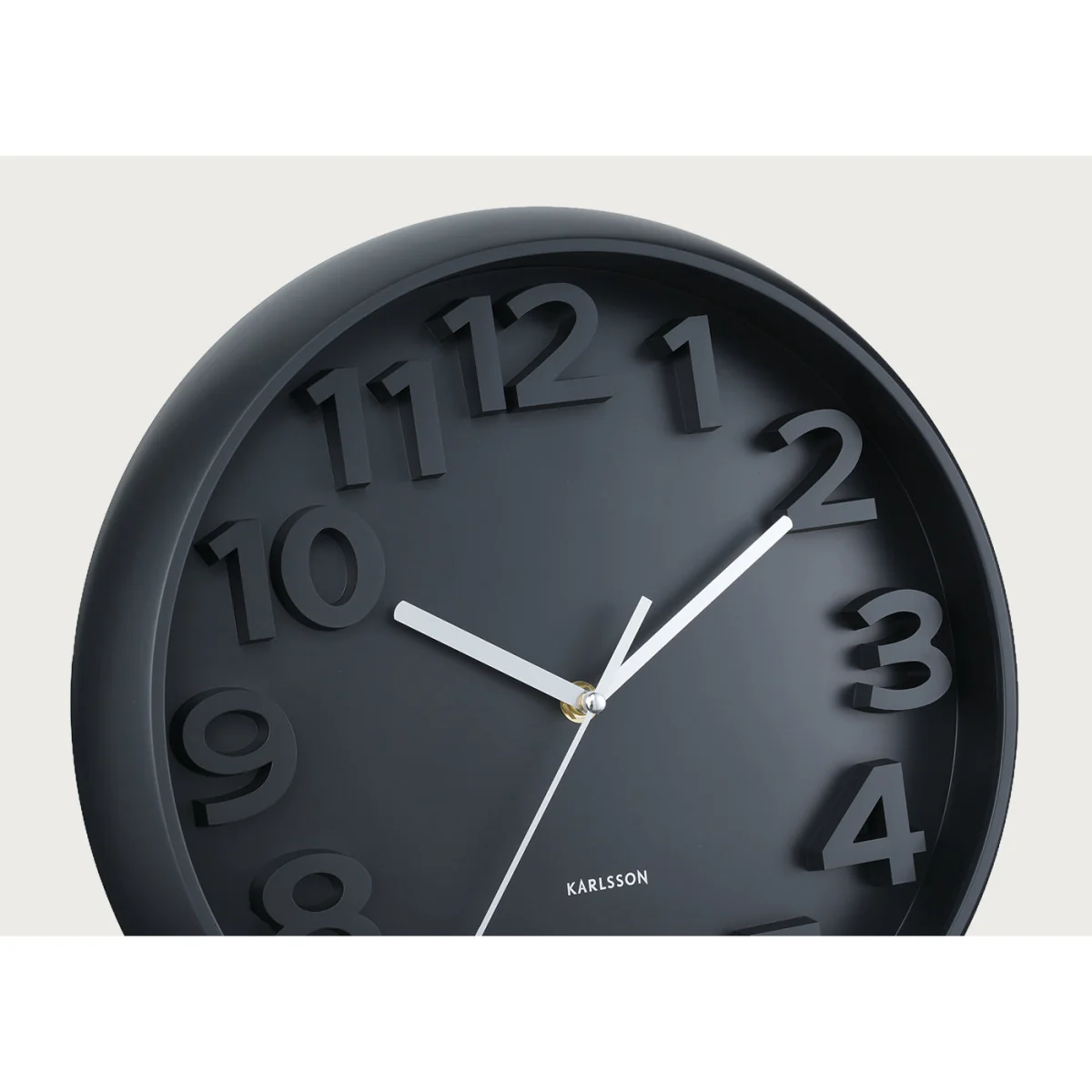 Heal's Elevated Classic Numbers Wall Clock Black – image 5
