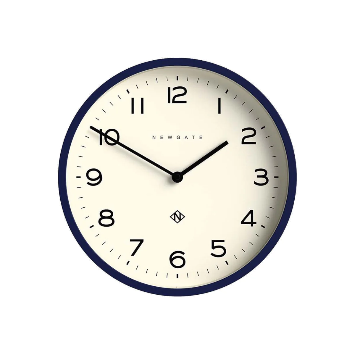 Newgate Echo Number Four Wall Clock Midnight Blue – image 1