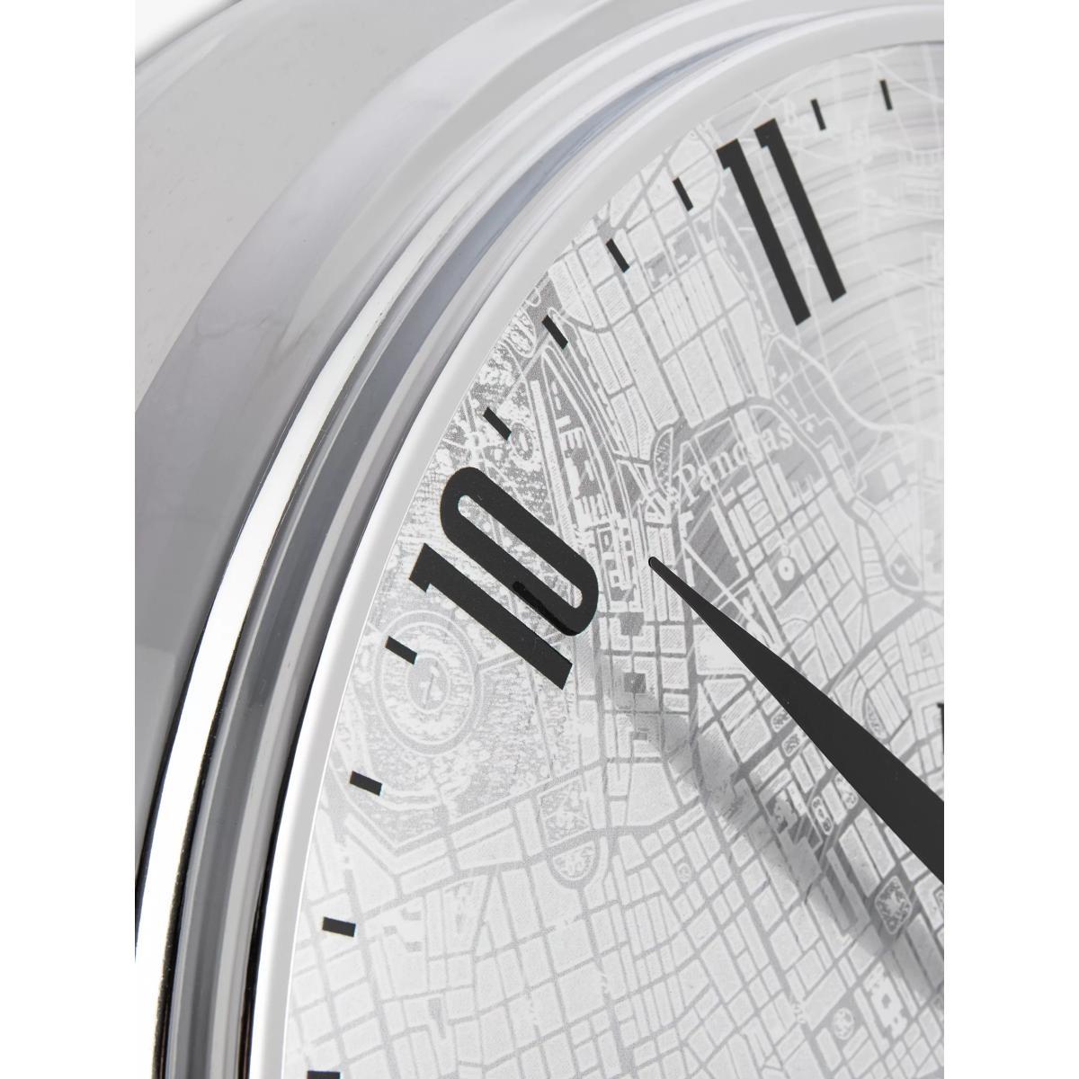 Thomas Kent Londoner Greenwich Timekeeper Analogue Wall Clock, Chrome – image 3