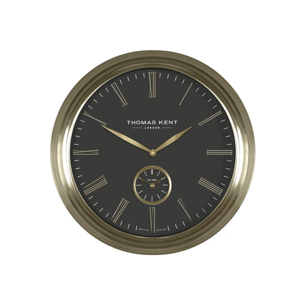 Thomas Kent Greenwich Roman Numerals Analogue Wall Clock – image 1