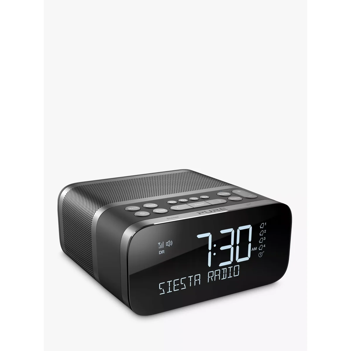 Pure Siesta S6 DAB/DAB+/FM Bluetooth Bedside Clock Radio – image 2