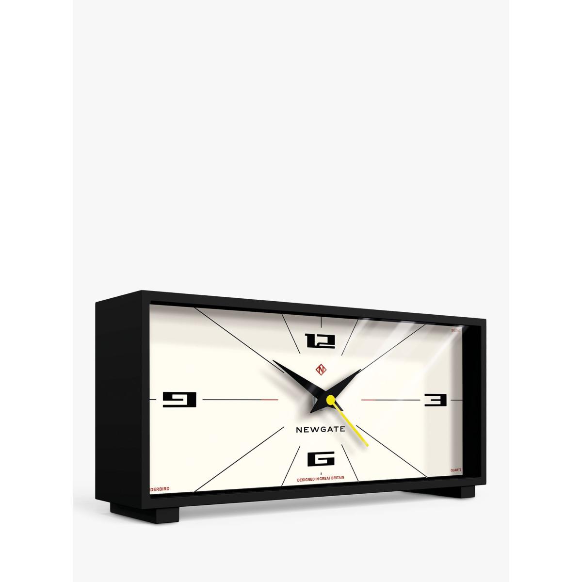 Newgate Clocks Thunderbird Analogue Mantel Clock, Black – image 2