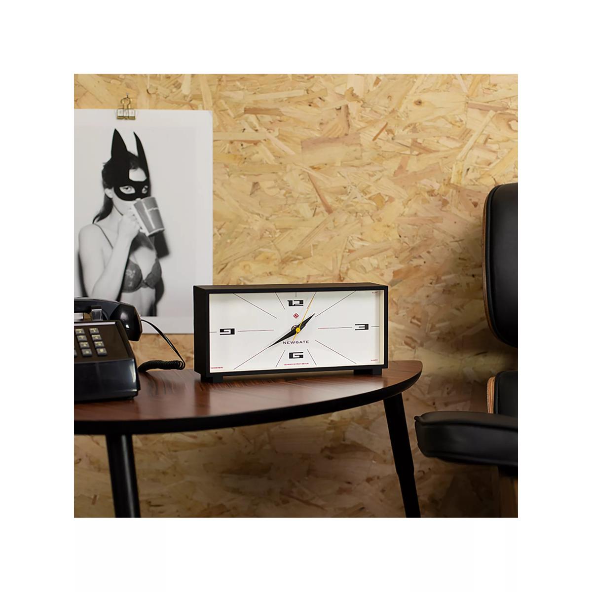 Newgate Clocks Thunderbird Analogue Mantel Clock, Black – image 4
