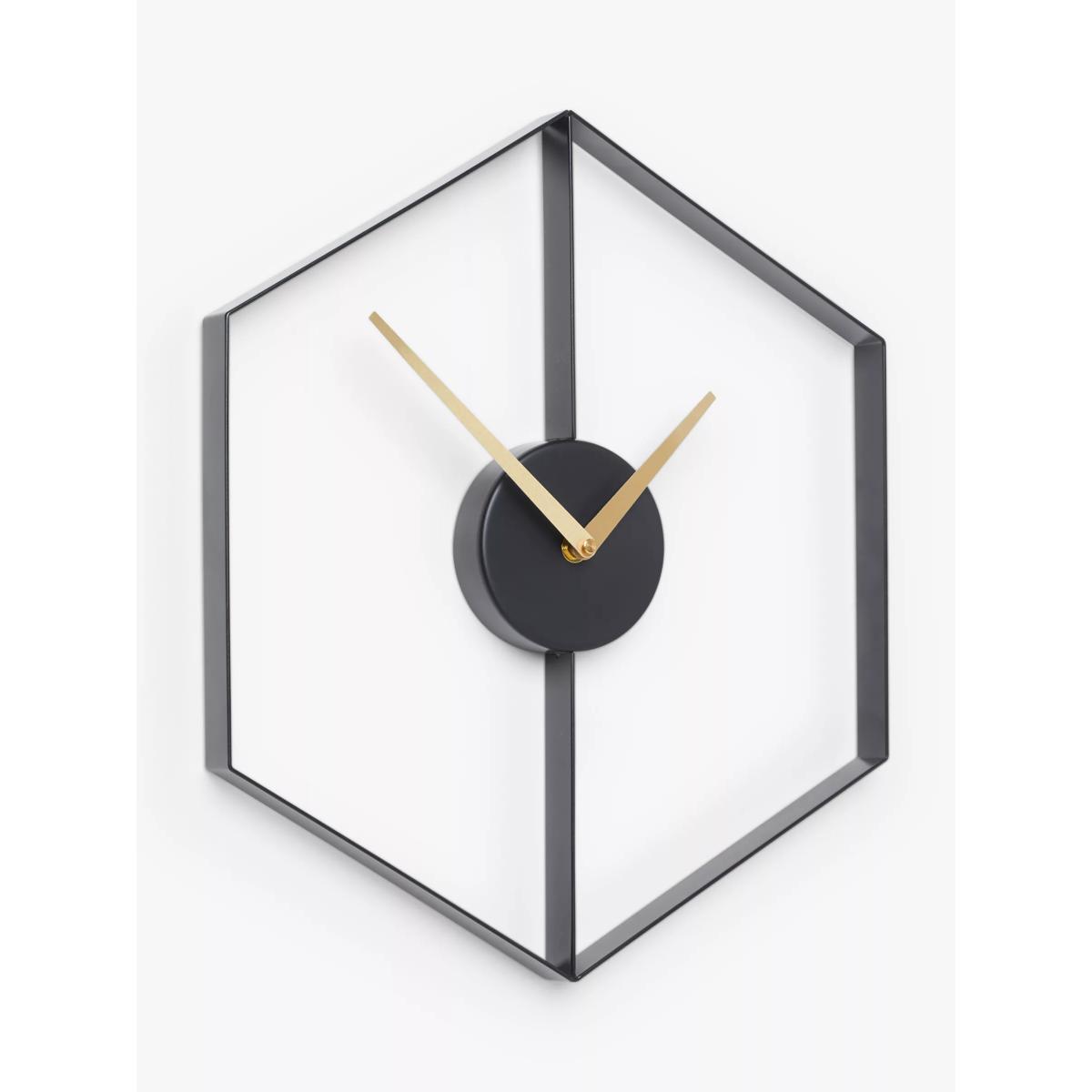 John Lewis + Swoon Beauvoir Wall Clock, 40cm, Black – image 2