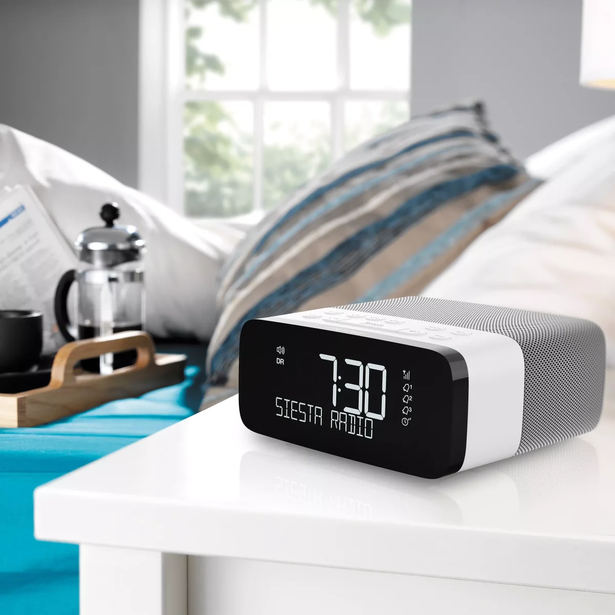 Pure Siesta Rise DAB/FM Bedside Clock Radio – image 5