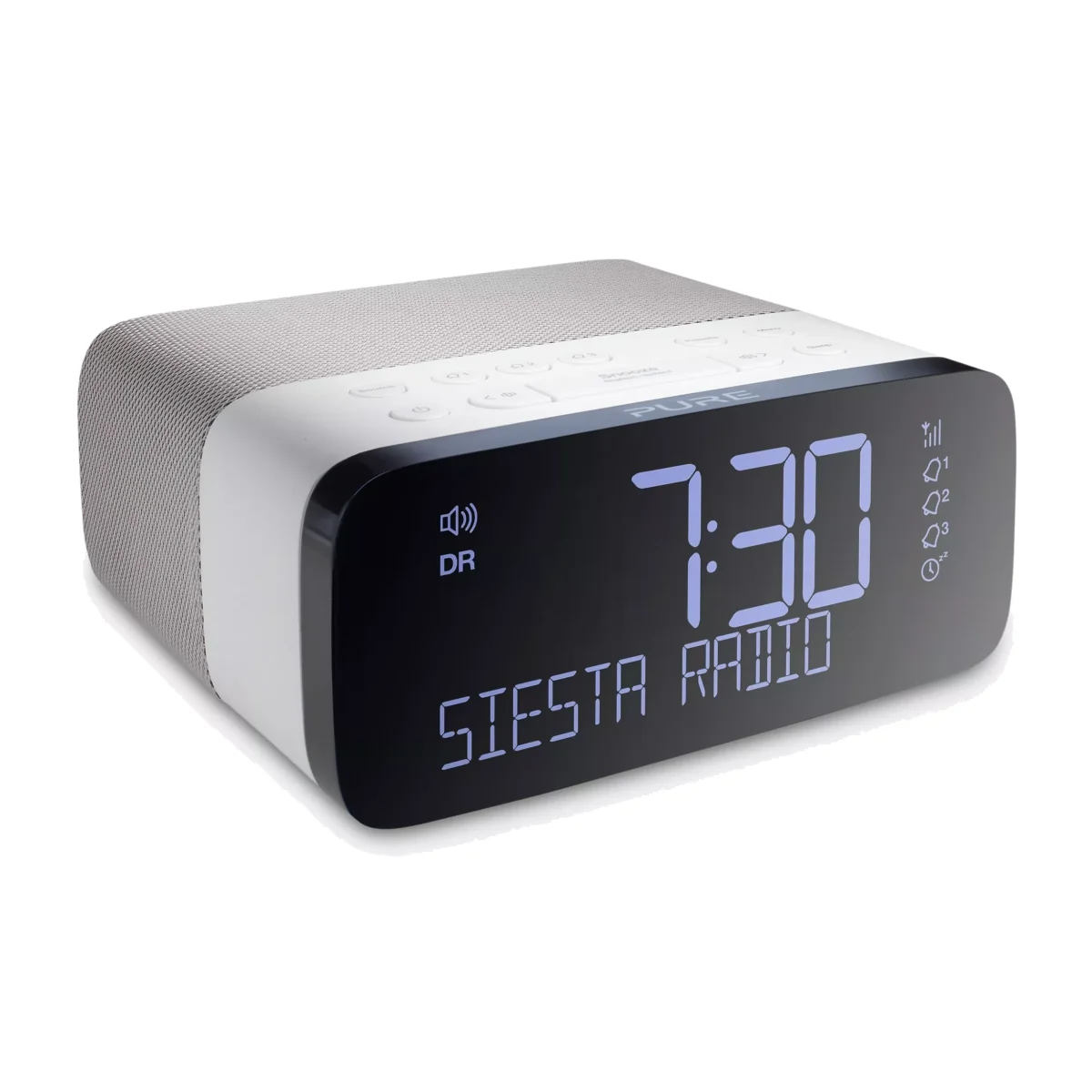 Pure Siesta Rise DAB/FM Bedside Clock Radio – image 1