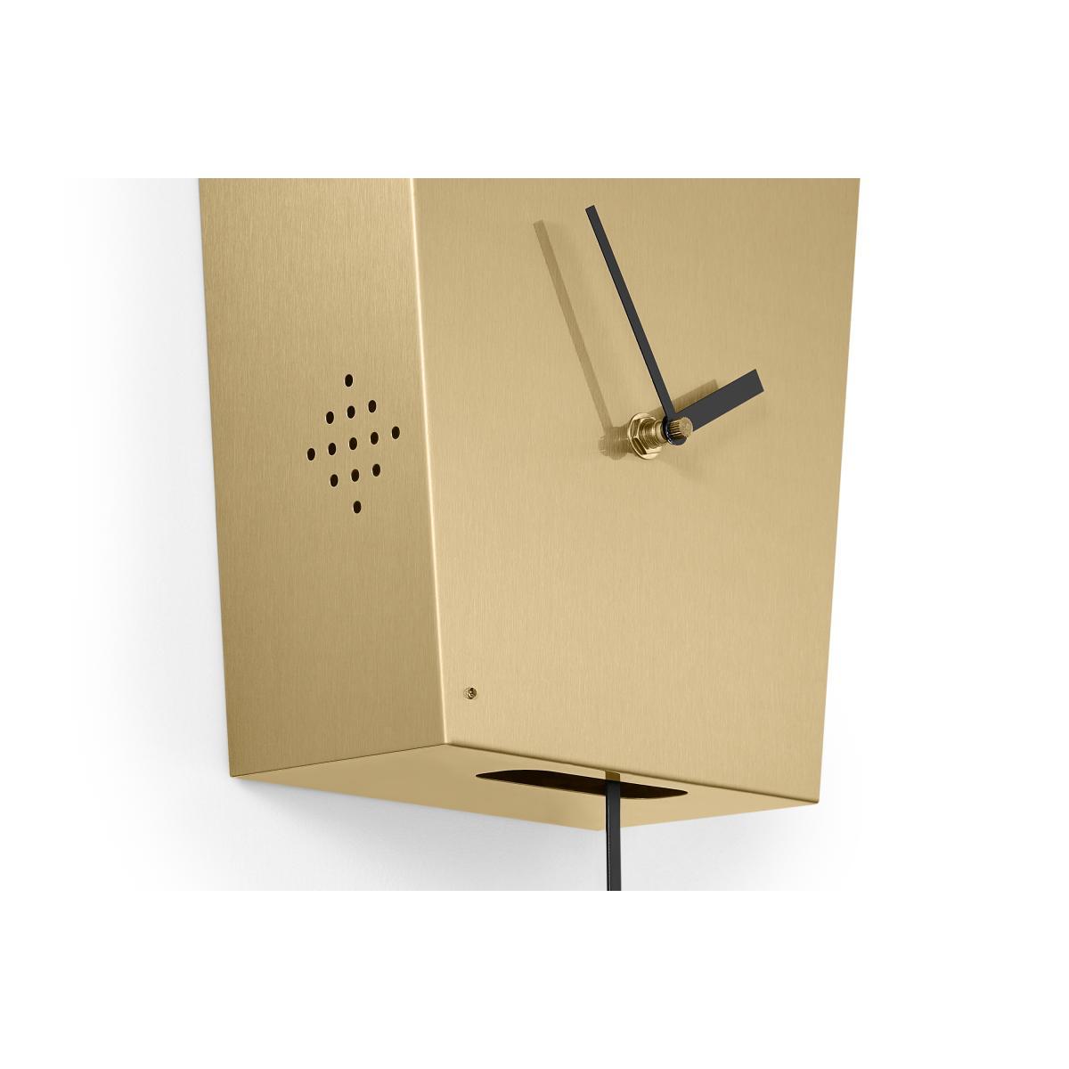 Aza Metallic Cuckoo Clock, Brass – image 4