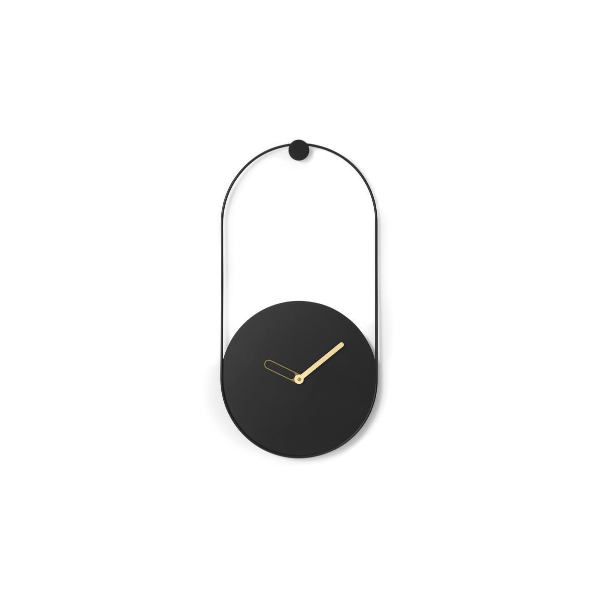 Rigel Pill-Shape Clock, Matte Black – image 2